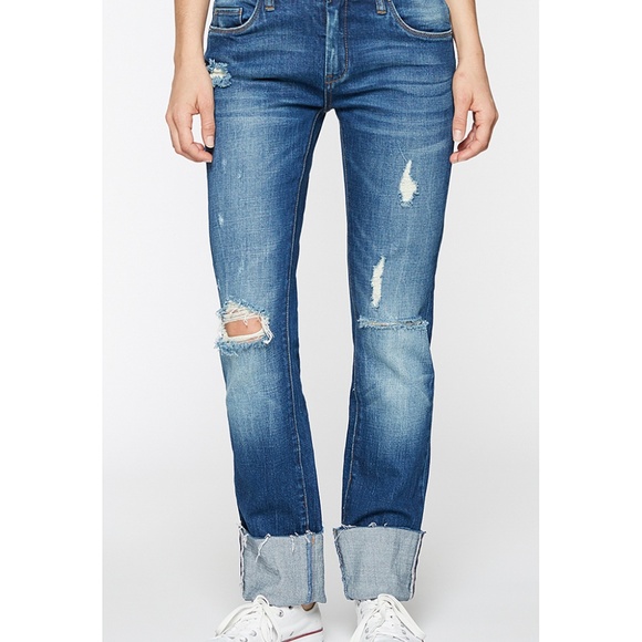 Blank NYC Denim - Blank NYC jeans, deep cuff straight